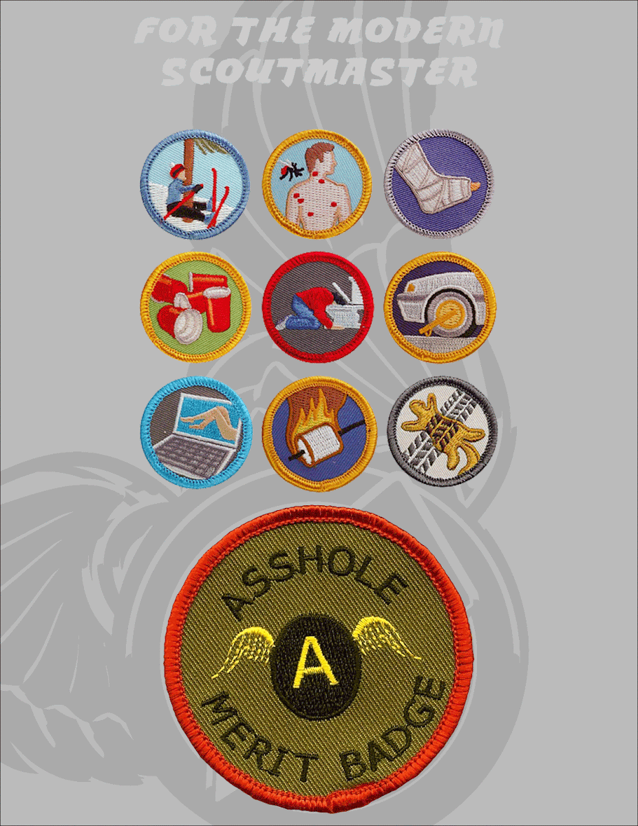 merit badges for the modern scoutmaster
