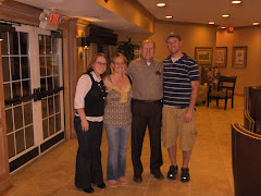 This is my dad, sister, brother, and me!