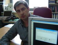 Foto de Julio Miró, uno de los investigadores Foto de Julio Miró, uno de los investigadores