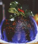 click on this image to check Bookmarc’s stock of Dessert Cookbooks Christmas plum pudding color photograph