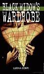 A color photo of the front cover of 'Black Widow's Wardrobe' by Lucha Corpi.