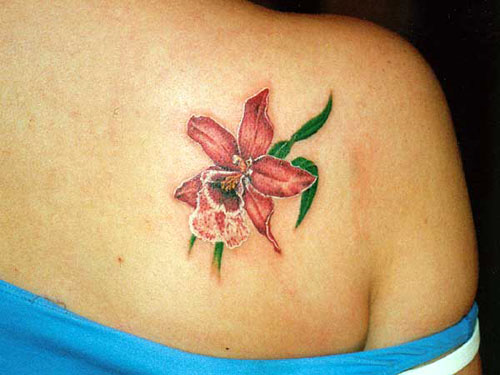 designs for tattoos. flower tattoos design
