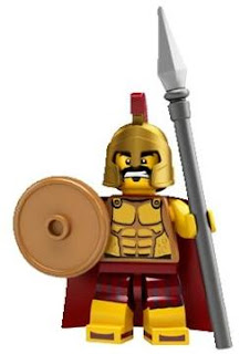 LEGO Collectible Minifigures Series 2 8684 The Spartan Warrior