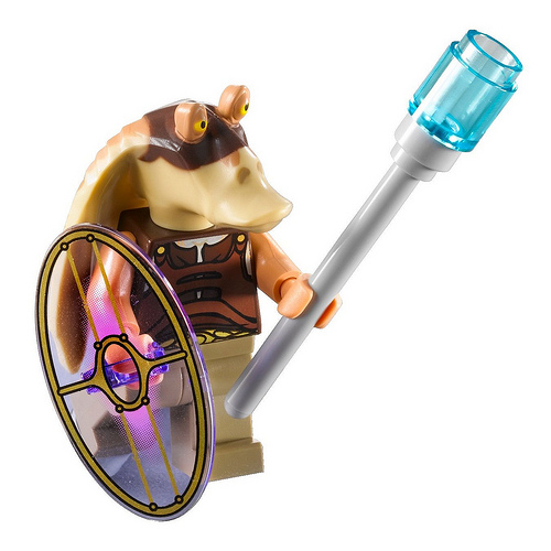 LEGO Star Wars Minifigures: Jar Jar and Gungan Warrior