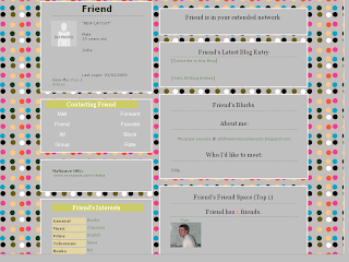 Small Polka Dot Myspace Layouts