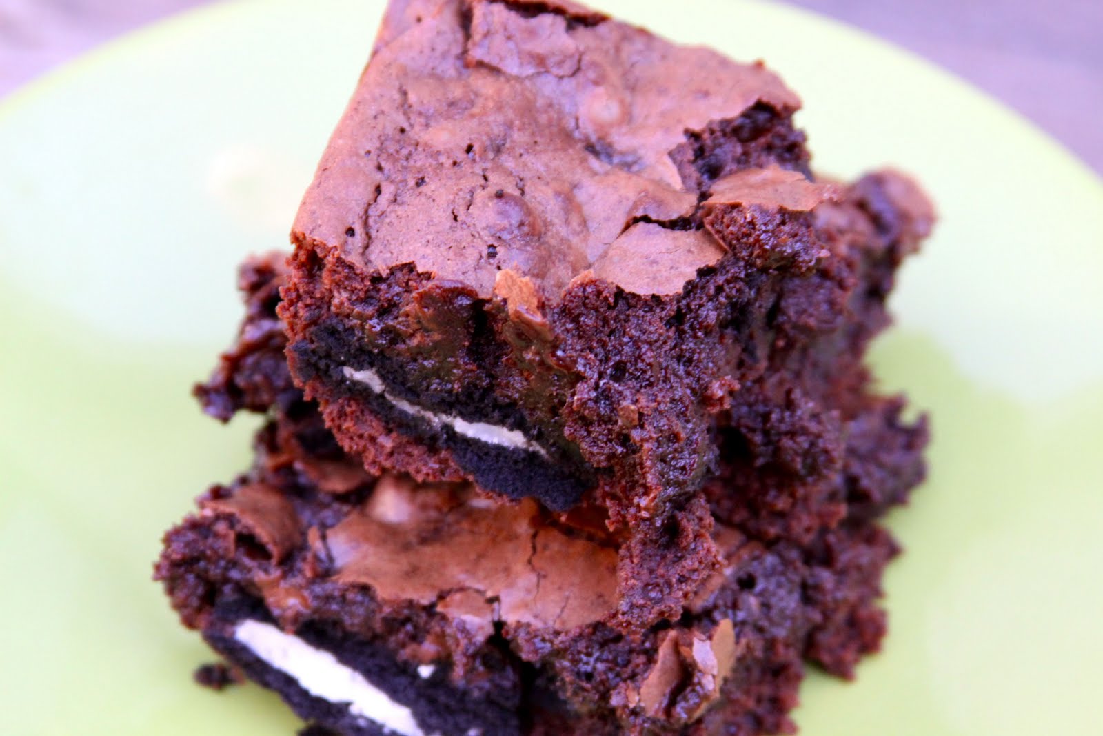 San Diego Cooks Cookies and Cream Oreo Fudge Brownies
