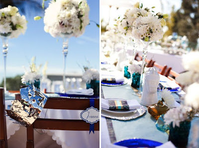 Royal Wedding  Party Ideas on Blissique  Blue And White Bridal Shower
