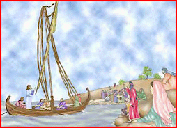 “Ellos atracaron las barcas a la orilla y, abandonándolo todo, lo siguieron”  (Lc 5, 1-11)