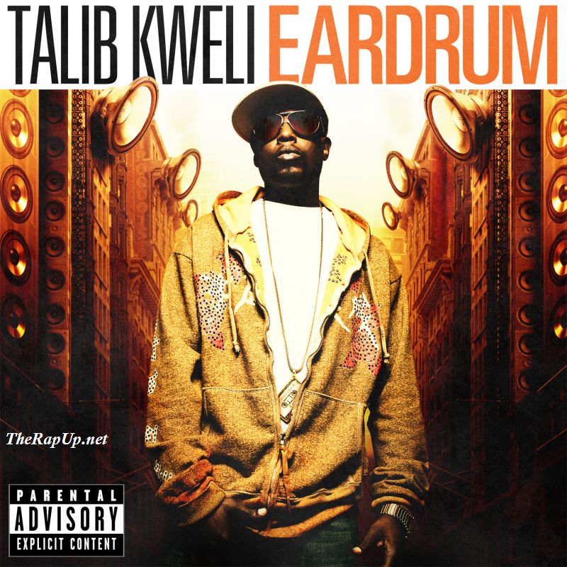 Talib Kweli - Ear Drum Cover Art. Source: therapup.blogspot