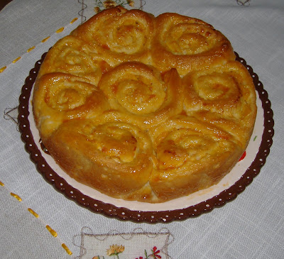 Torta a forma di rose