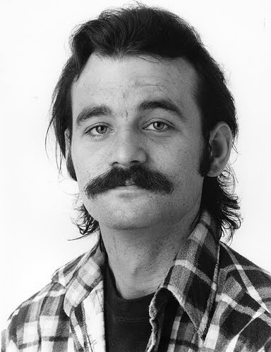 this is a picture of bill murray with a mustache