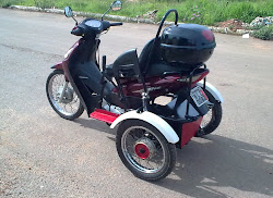 Adapto motos para pessoas com necessidades especiais.