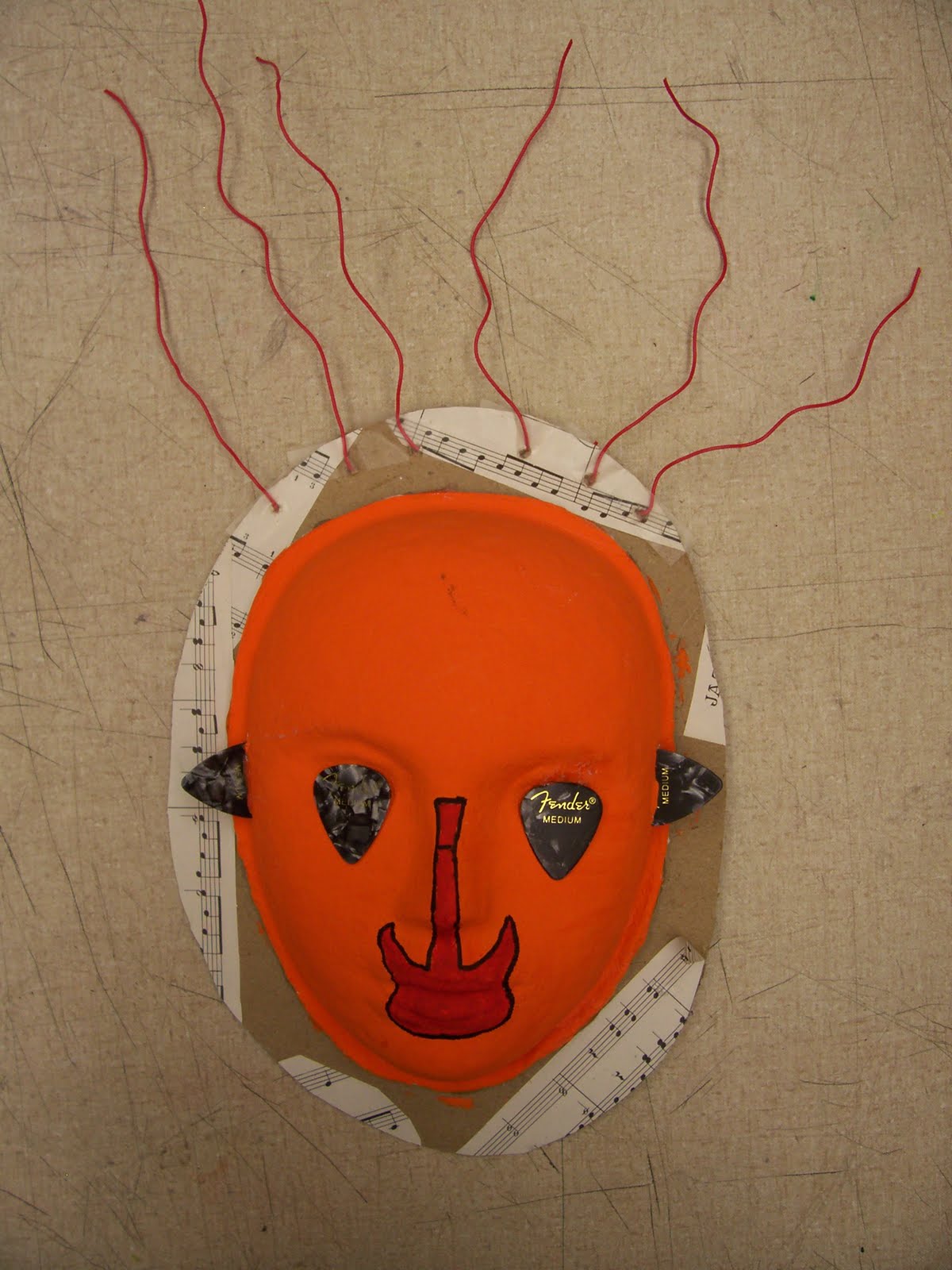 Mrs. er's Art Class Mask making and identity