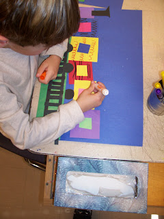 Mrs. Weber's Art Class: Kindergarten Shape trains