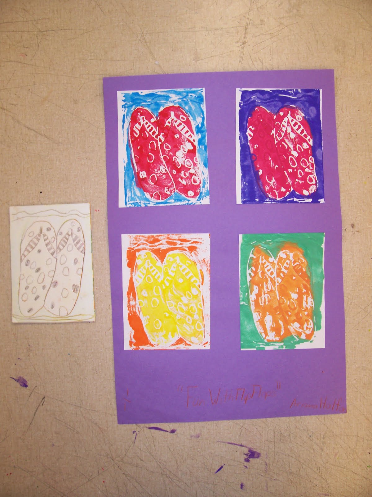 Mrs. Weber's Art Class: Relief Printmaking with 3rd grade