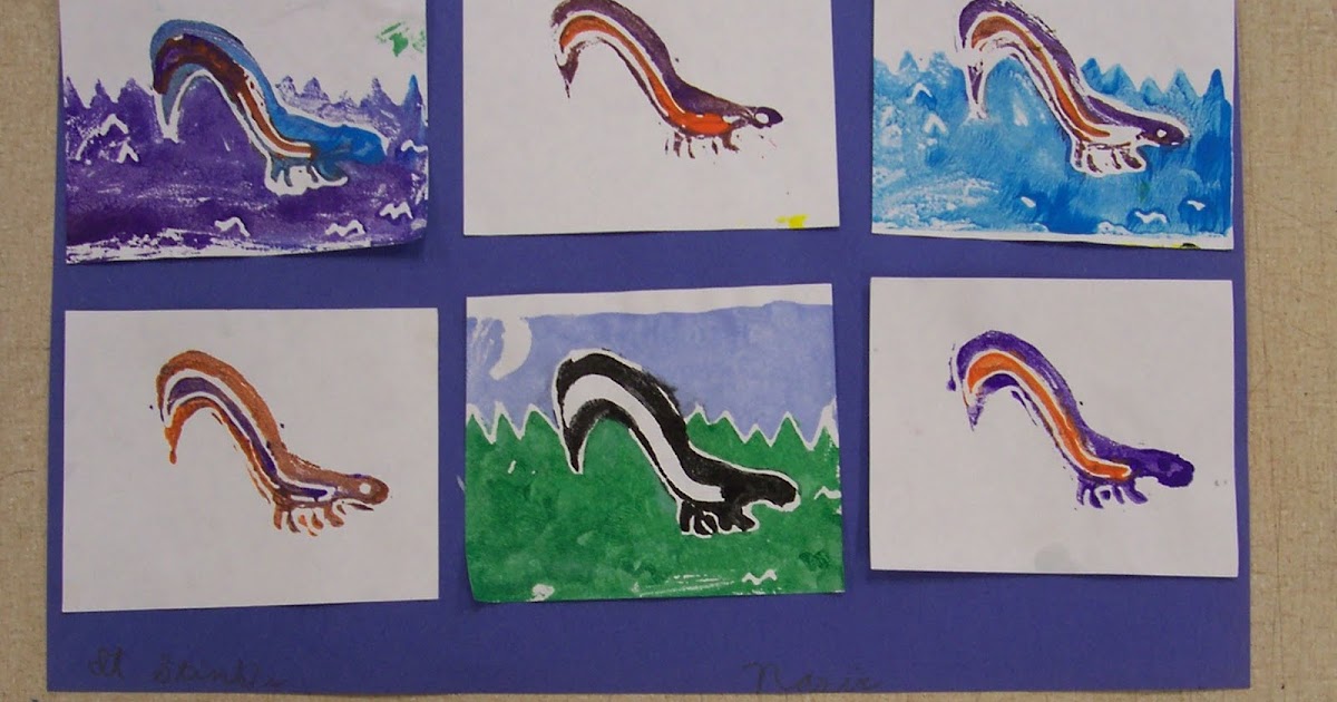 Mrs. Weber's Art Class: Relief Printmaking with 3rd grade