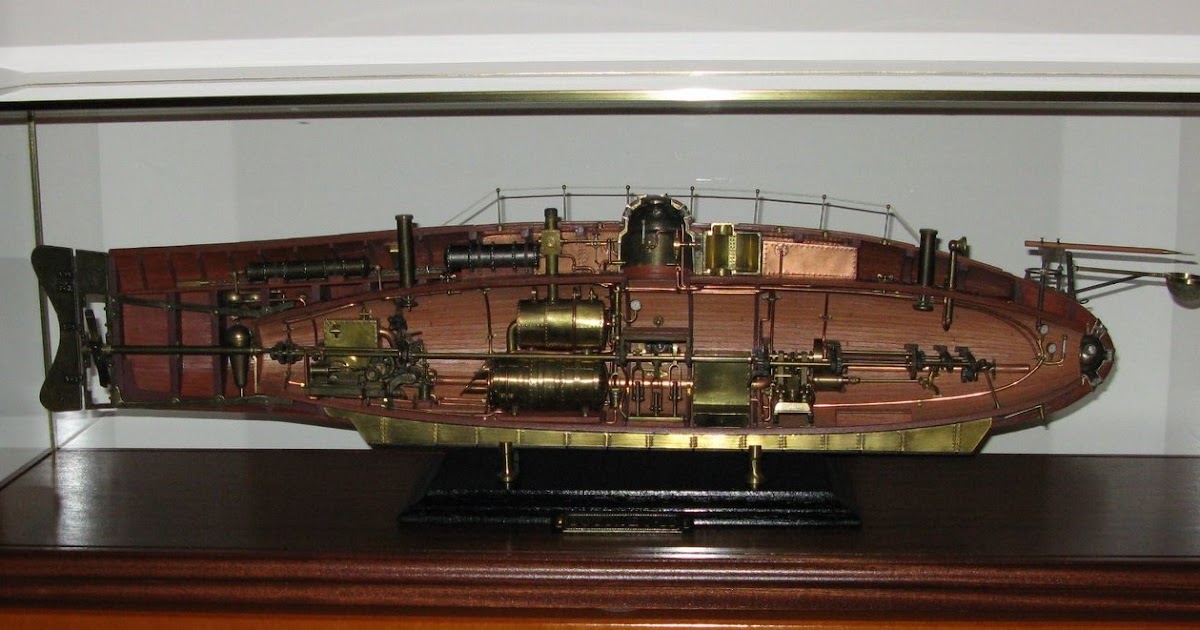 Ship Model Display Cases The Ictineo II