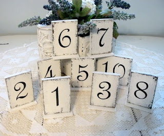 Wedding Table Numbers Wedding Table Numbers