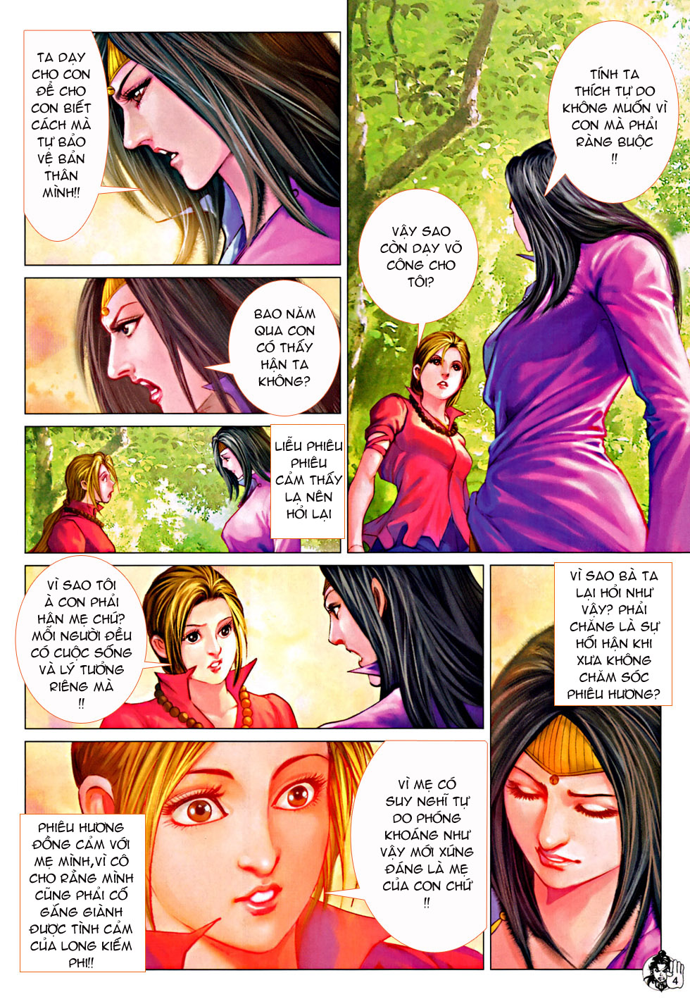 Thần Chưởng Long Kiếm Phi chap 72