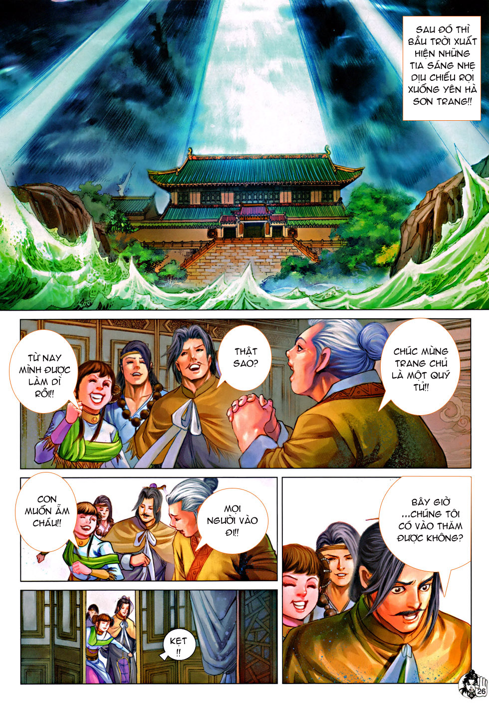 Thần Chưởng Long Kiếm Phi chap 72