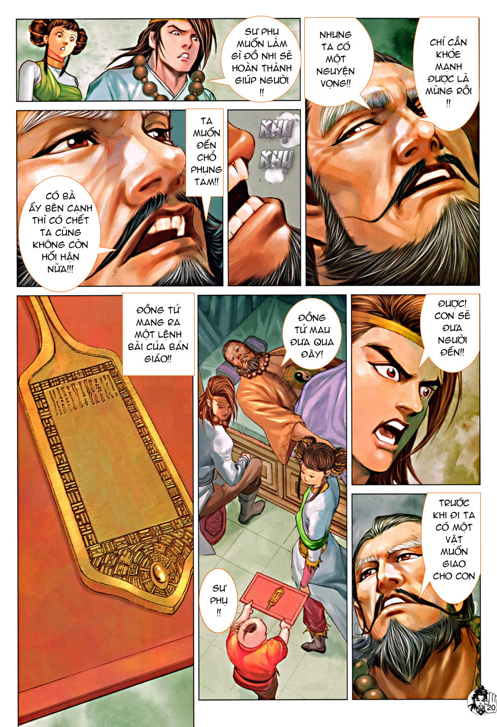 Thần Chưởng Long Kiếm Phi chap 72