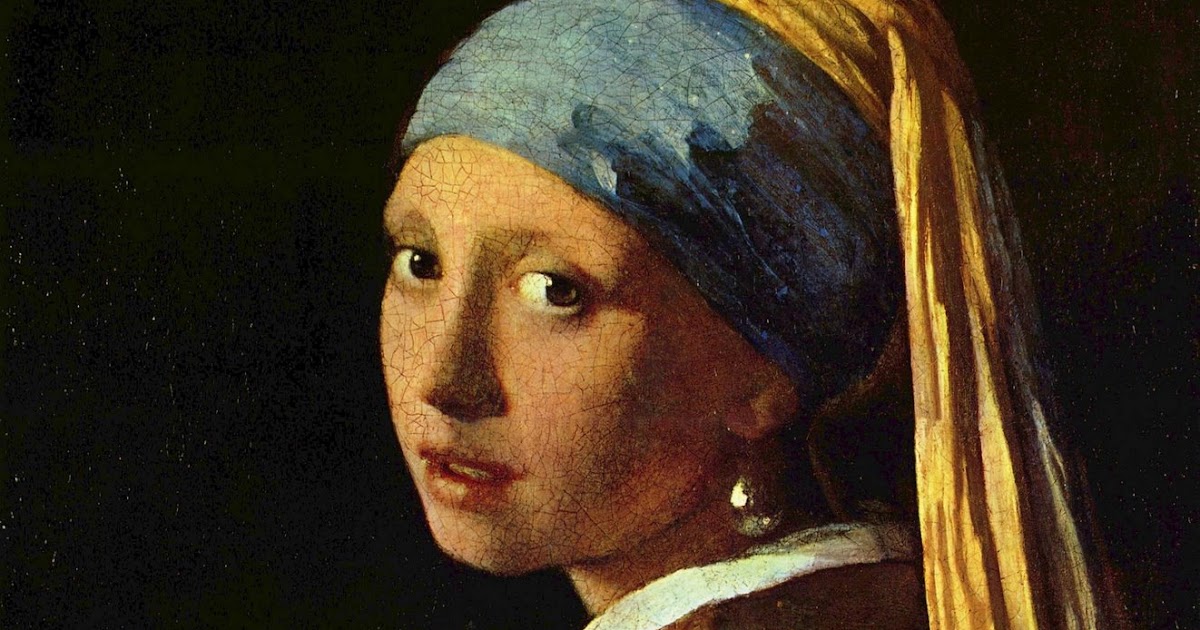 Blonde Girl with a Pearl Earring by Johannes Vermeer - wide 7