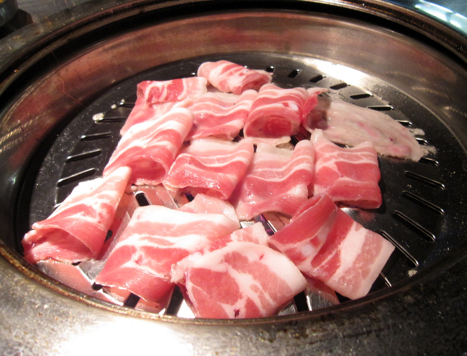 thin sliced pork belly recipe