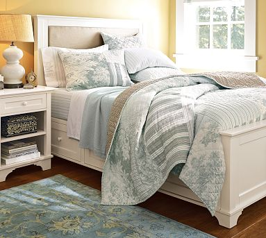 Pottery Barn Storage Bed