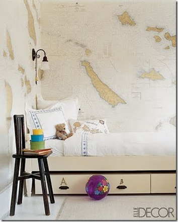 map wallpaper kids. Boys bedroom: