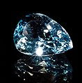 A cut blue topaz A cut blue topaz