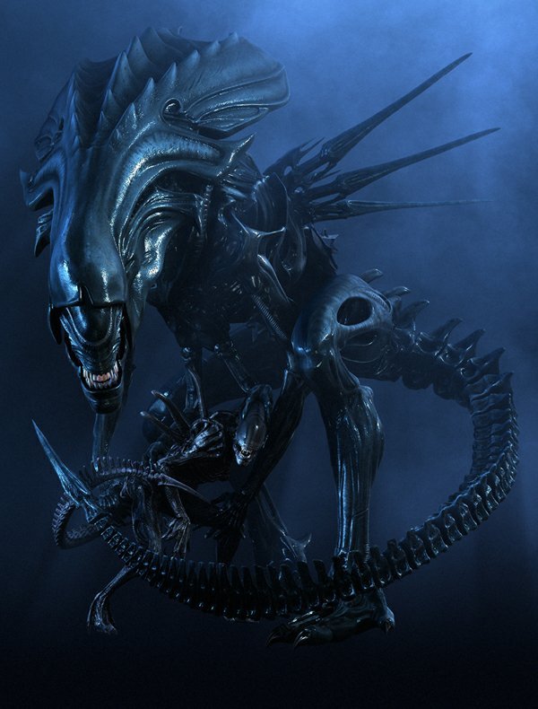Aliens Vs Predators (0.5 Update) Alien+Queen+MJ
