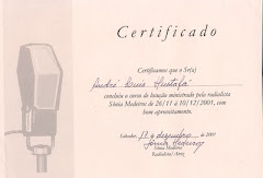 Certificado de Locução