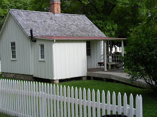 Hoover cottage and fence