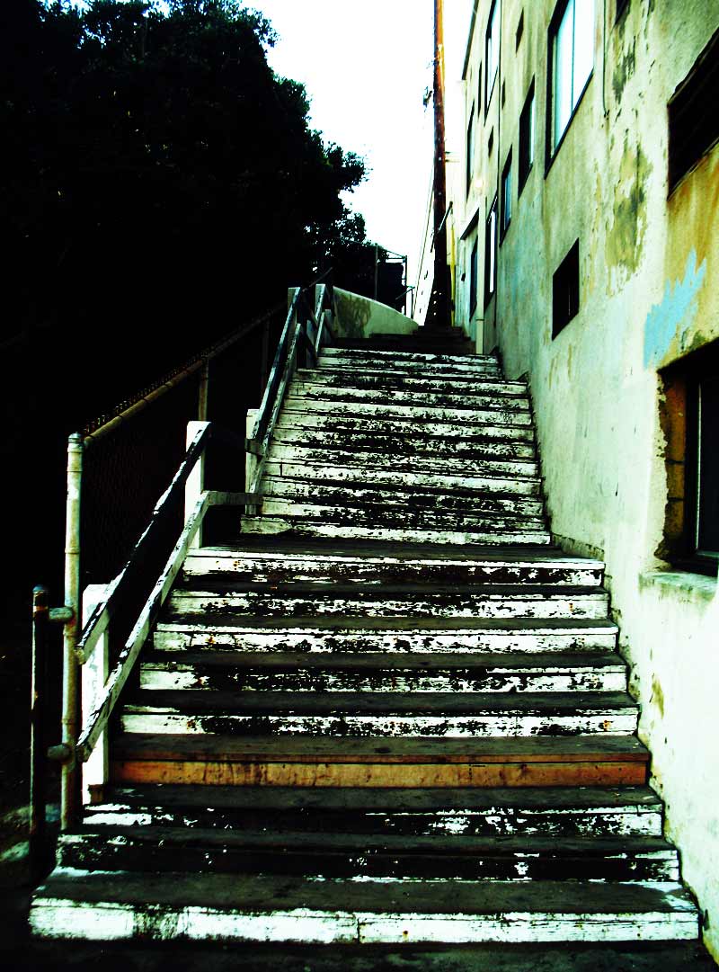 Stairway at the pier; click for previous post