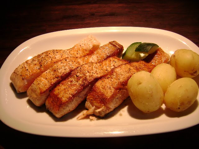 Salmon Boiled Potatoes