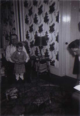 Jean Baptiste and Grandson - circa 1952