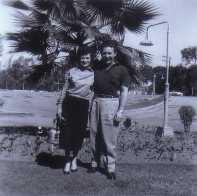 Del & Lou in Tijuana - 1956