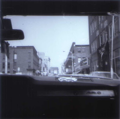 Downtown Through the Windshield - Woonsocket 1970