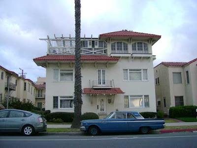 Apartment building on Ocean Ave.