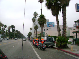 Motorcycle Club on Ocean Ave. - Santa Monica