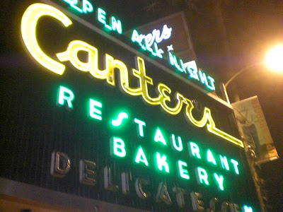 Canter's on Fairfax at Night