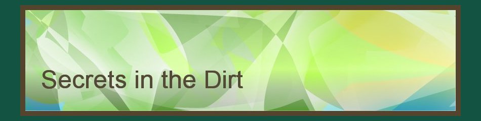 Secrets In The Dirt