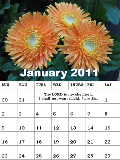 january 2011 calendar planner. Christian January 2011 Planner