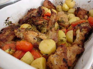 Receita Frango com Tomate