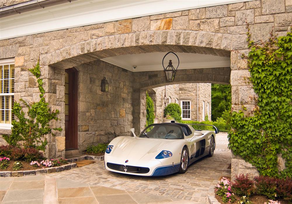 Dream Garage Luxurious Stone Garage