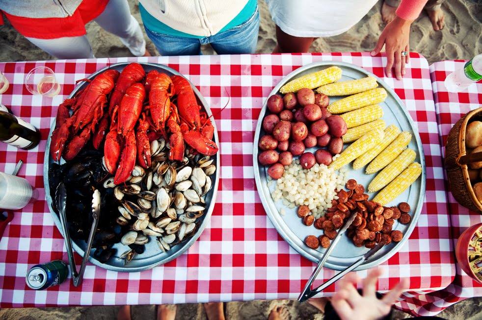 ENTERTAINING WITH SKY: New England Clam Bake