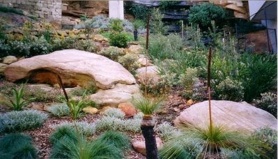 Native Garden Design on These Are My Granite Rocks   I Really Like This Look