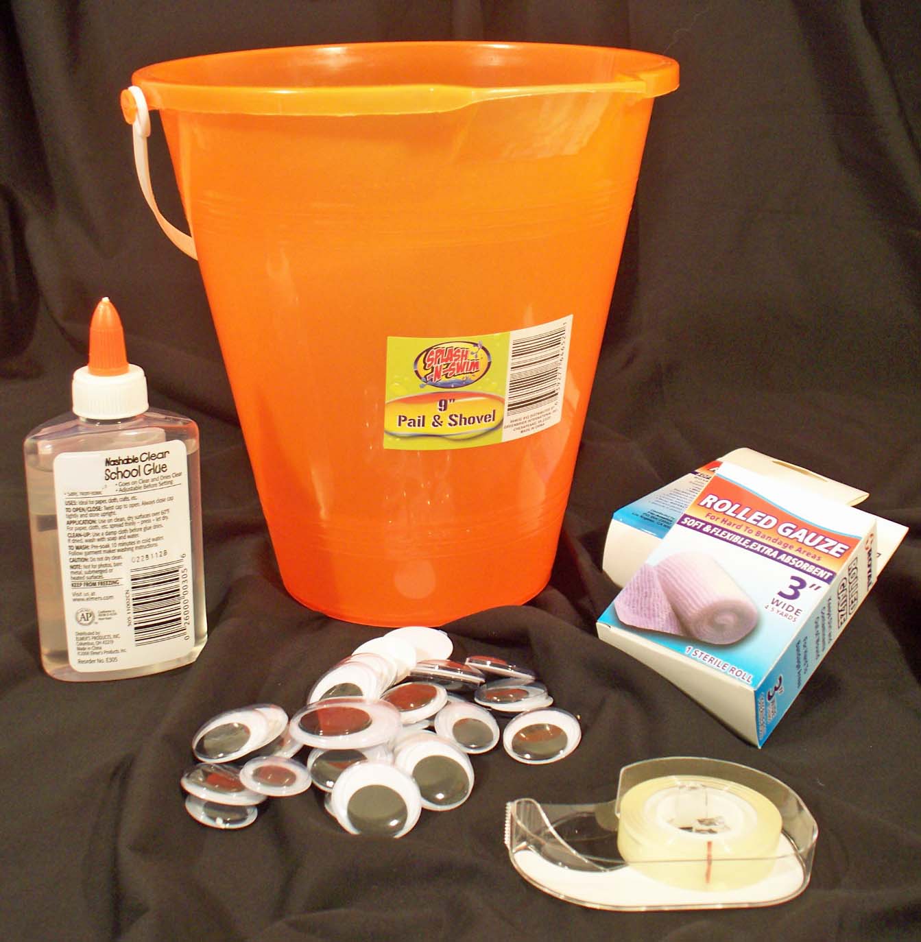 Halloween Craft Mummy Bucket Hungry Happenings