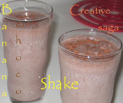 banana choco shake banana choco shake