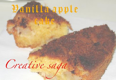 vanilla apple cake vanilla apple cake